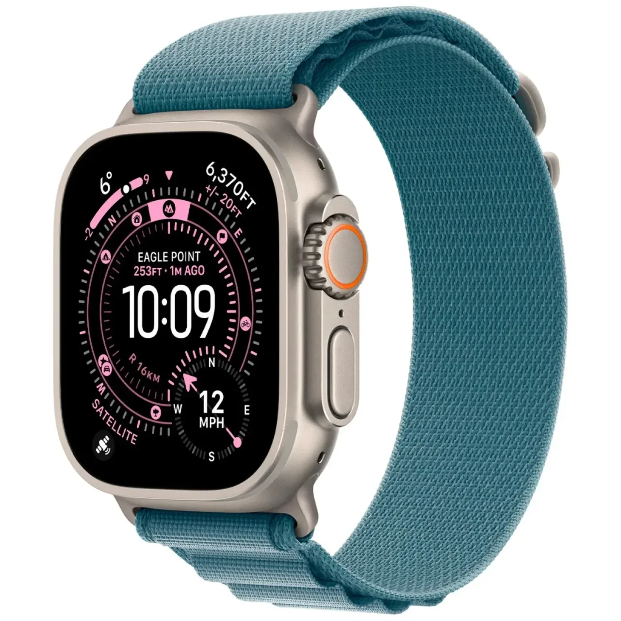 Apple Watch Ultra 3, 49 mm natural titanium