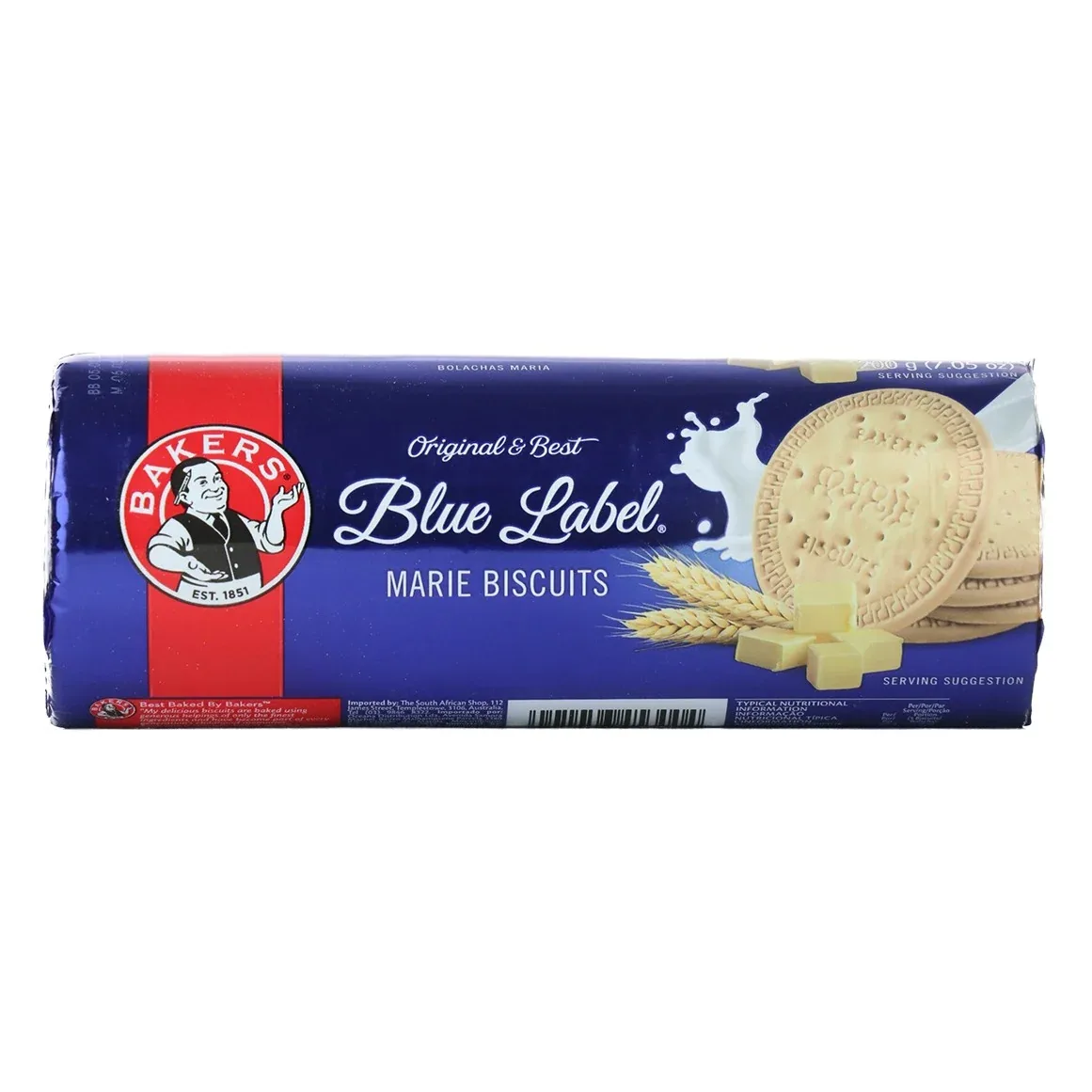 Bakers Blue Label Marie biscuits, 200 g