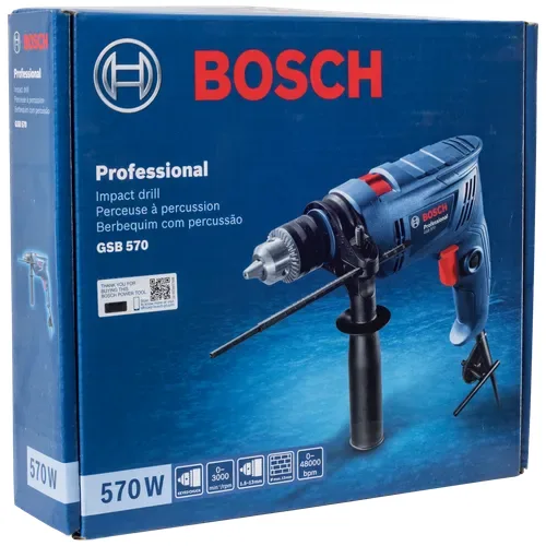 Bosch GSB 570 impact drill 13 mm, 570 W