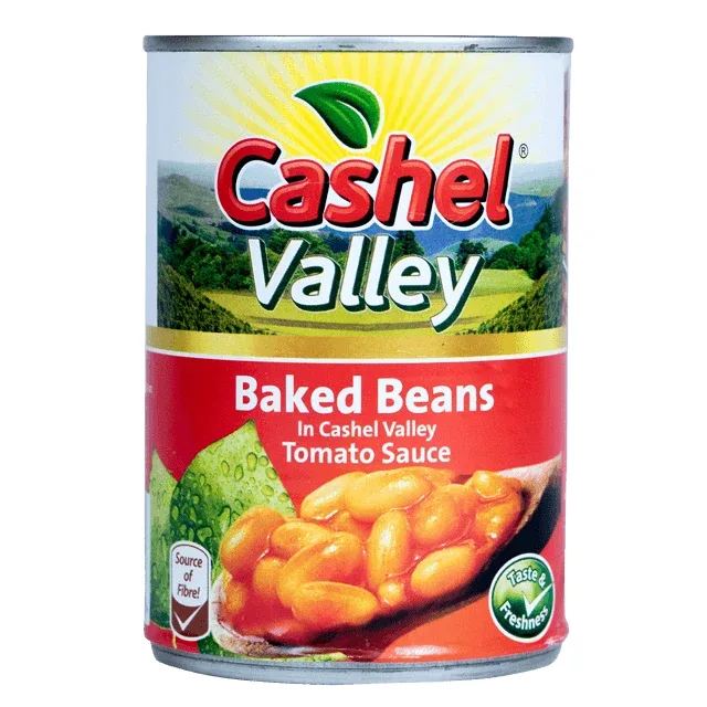 Cashel Valley baked beans in tomato sauce, 410 g