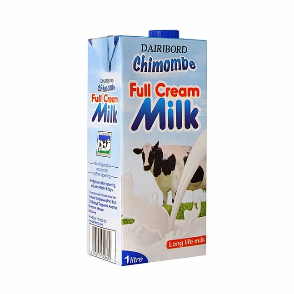 Dairibord Chimombe full cream UHT milk, 1 L