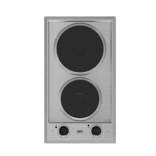 Defy 30 cm domino solid hob, black