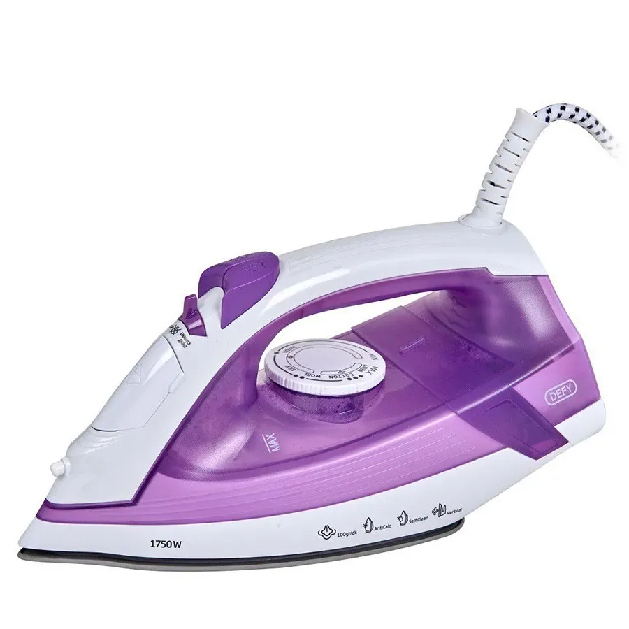 Defy 1,750 W steam iron SI8059A1, purple