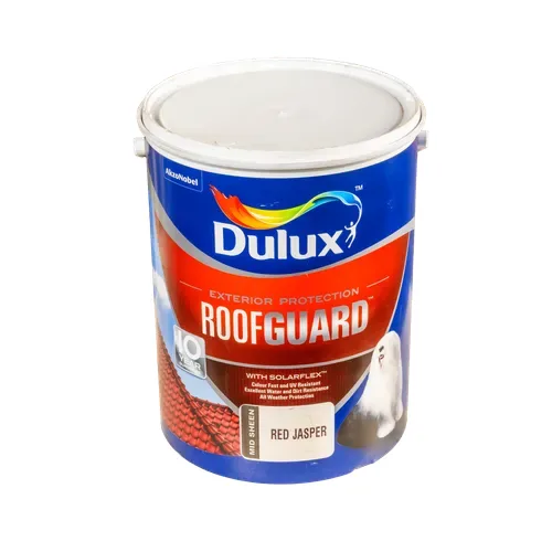 Dulux Roofguard roof paint, red jasper, 5 litres