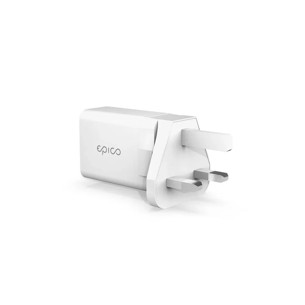 Epico 20 W PD charger with EU and UK plugs