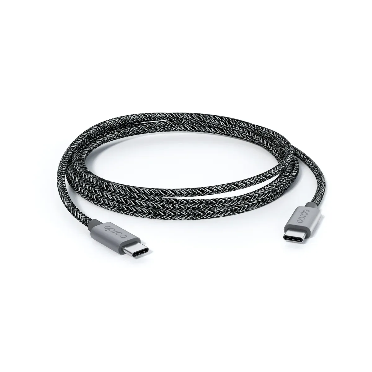 Epico 240 W braided USB-C cable, 2 m