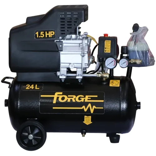 Forge direct-drive air compressor, 24 litres