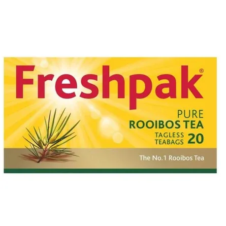 Freshpak pure rooibos tea, 20 tea bags