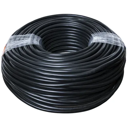 Single-core house wire 2.5 mm², black, 100 m