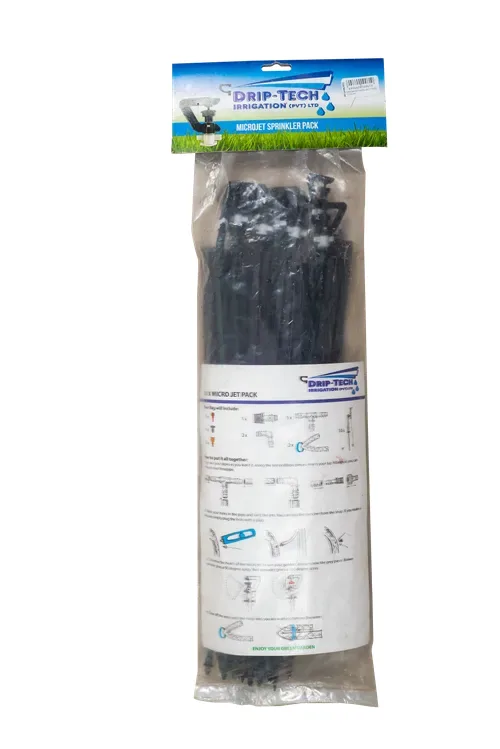 Drip-Tech microjet sprinklers on stakes, pack of 10