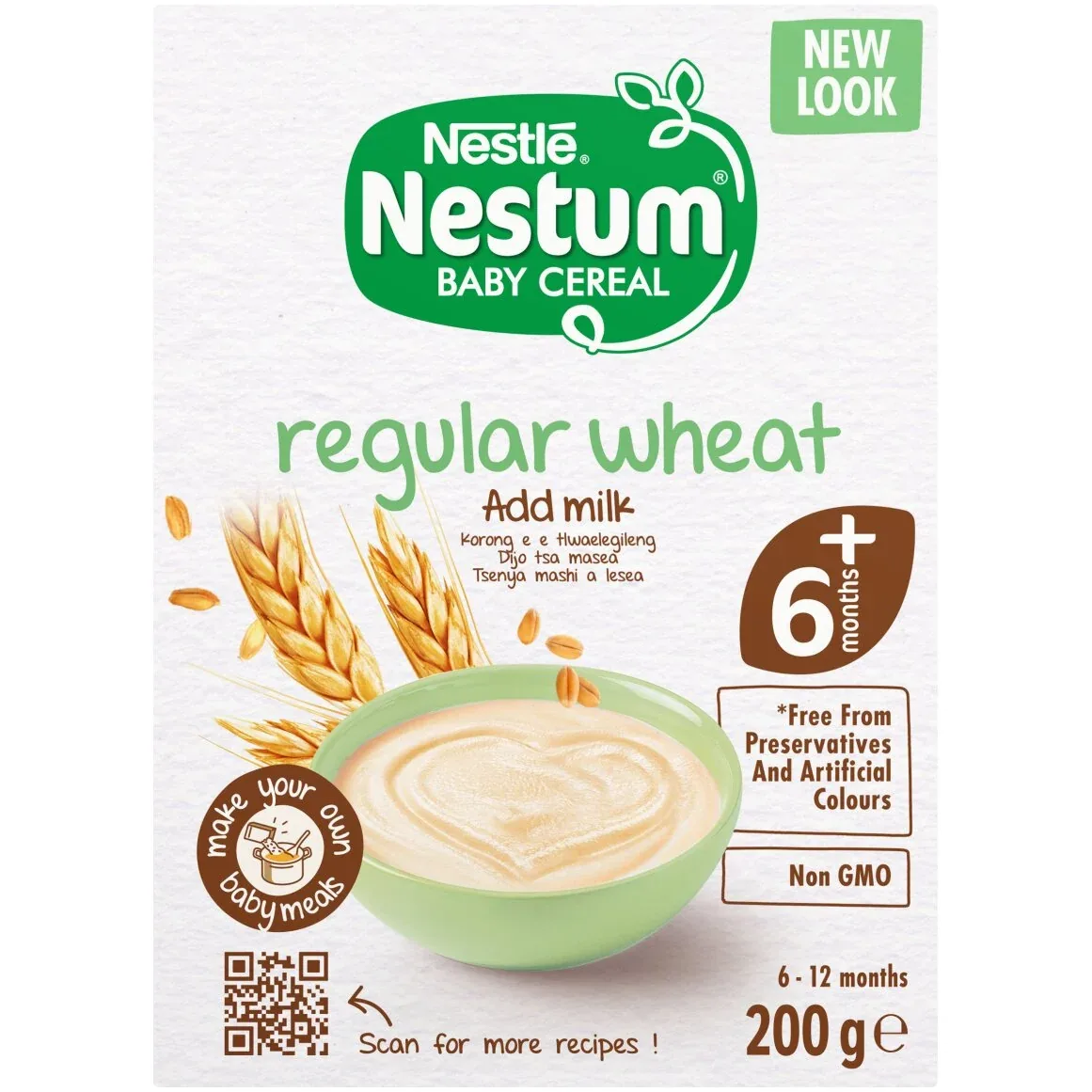Nestlé Nestum baby cereal regular wheat, 200 g