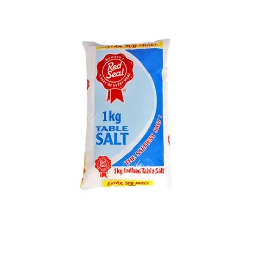 Red Seal iodised table salt, 1 kg