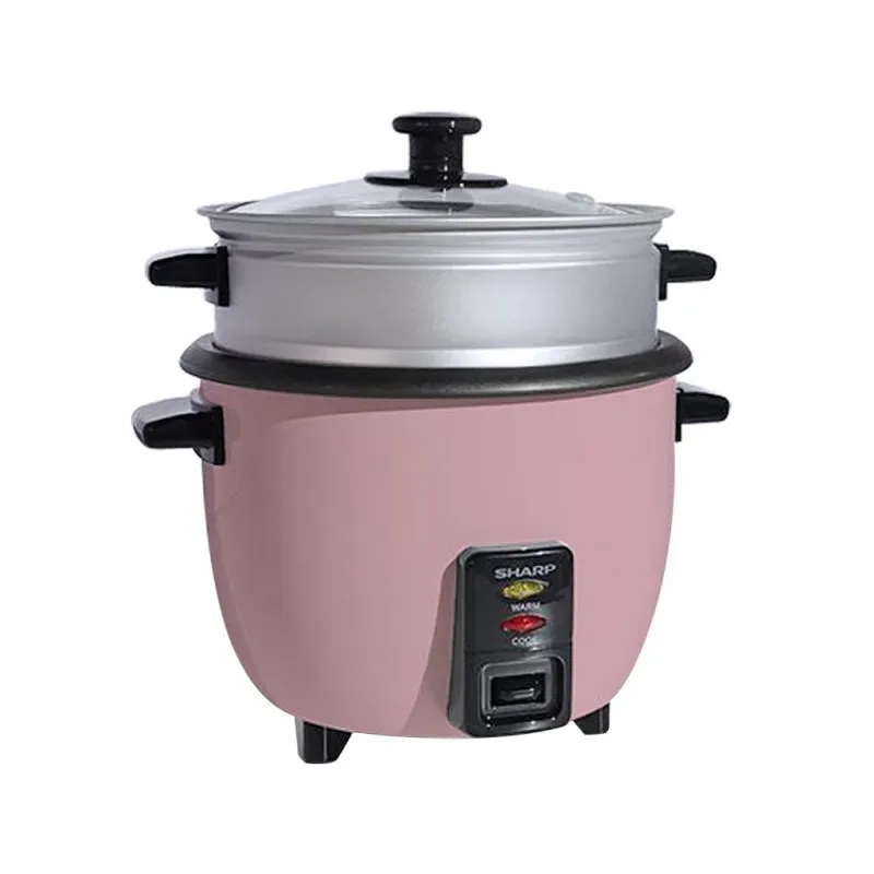 Sharp 1 L rice cooker with steamer KS-H108G