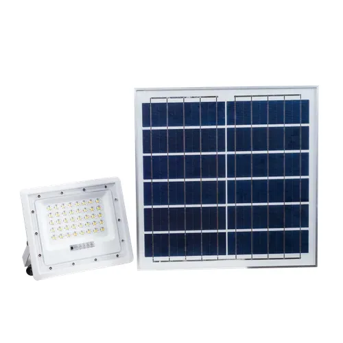 Synerji 50 W solar floodlight with 16 W panel and remote