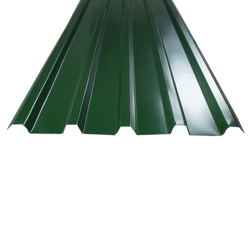 Tregers Chromadek roof sheet, green, 0.4 mm x 3.6 m
