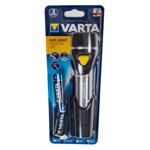 Varta Day Light multi LED torch, 2 x D
