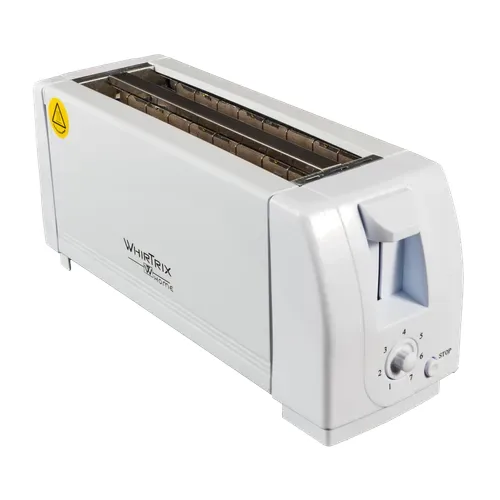 Whirtrix 4-slice cool touch toaster, white