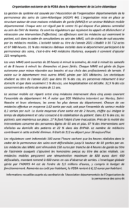 Organisation existante de la PDSA loire atlantique