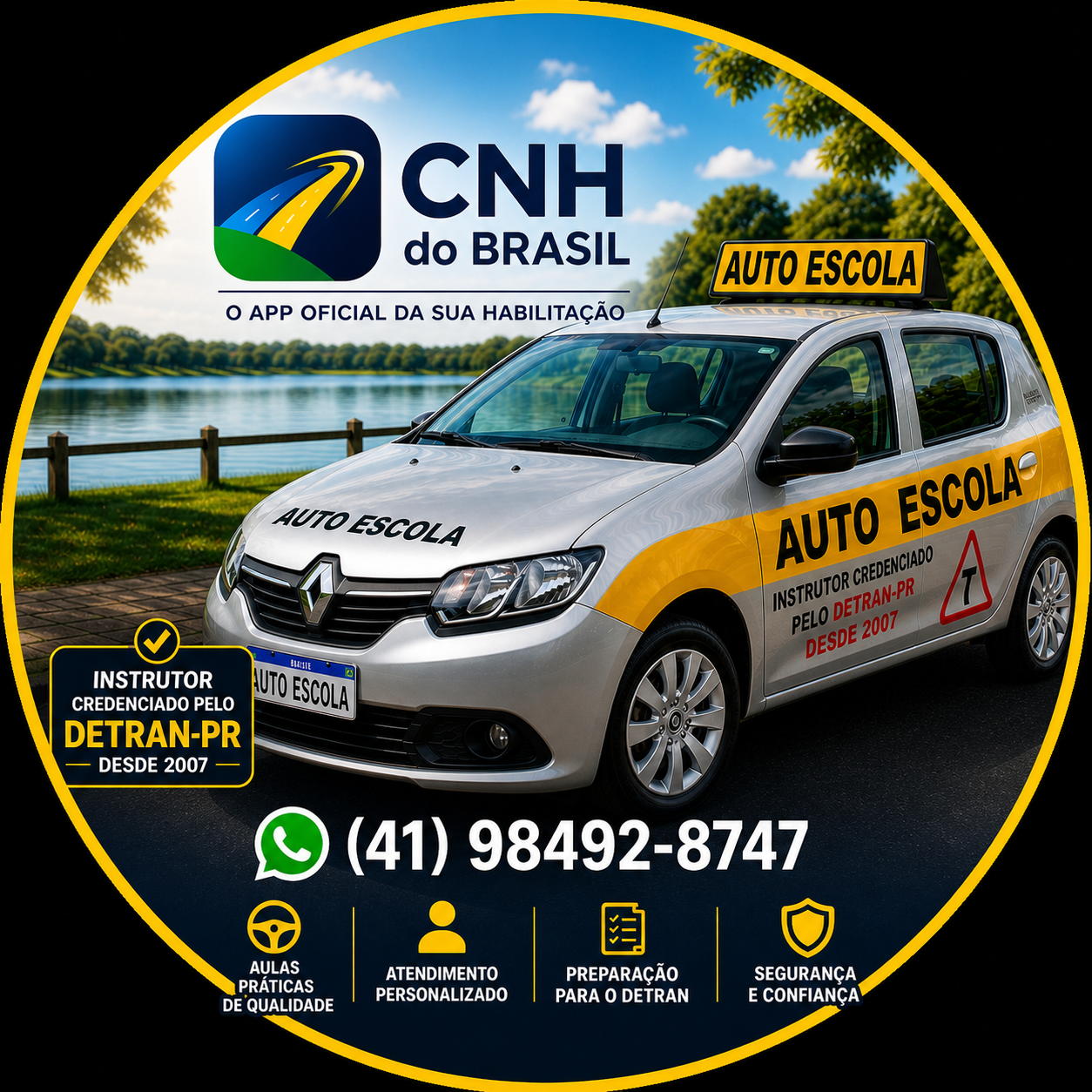 Renault SANDERO Authentique Flex 1.0 12V 5p - foto 1