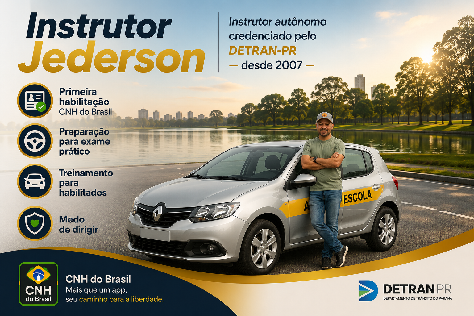 Renault SANDERO Authentique Flex 1.0 12V 5p - foto 3