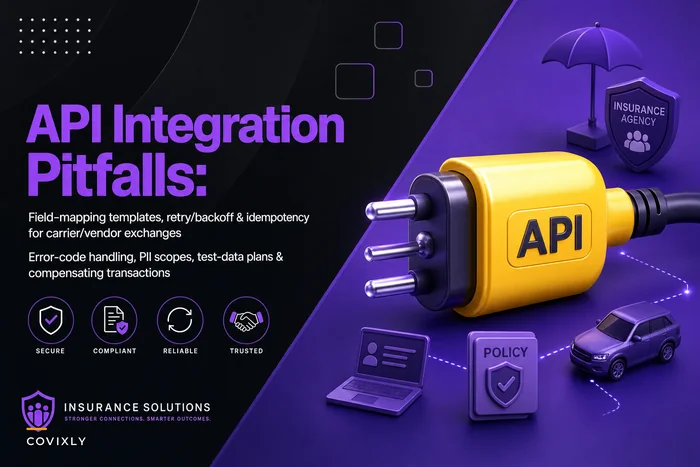 Avoid API integration mistakes when exchanging carrier and vendor data