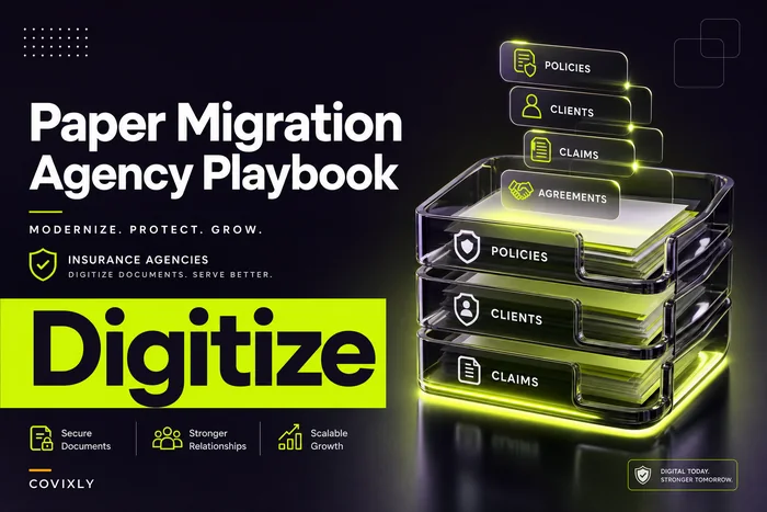 Paper-to-digital migration playbook for agencies: phased plan, naming taxonomy and QA checkpoints