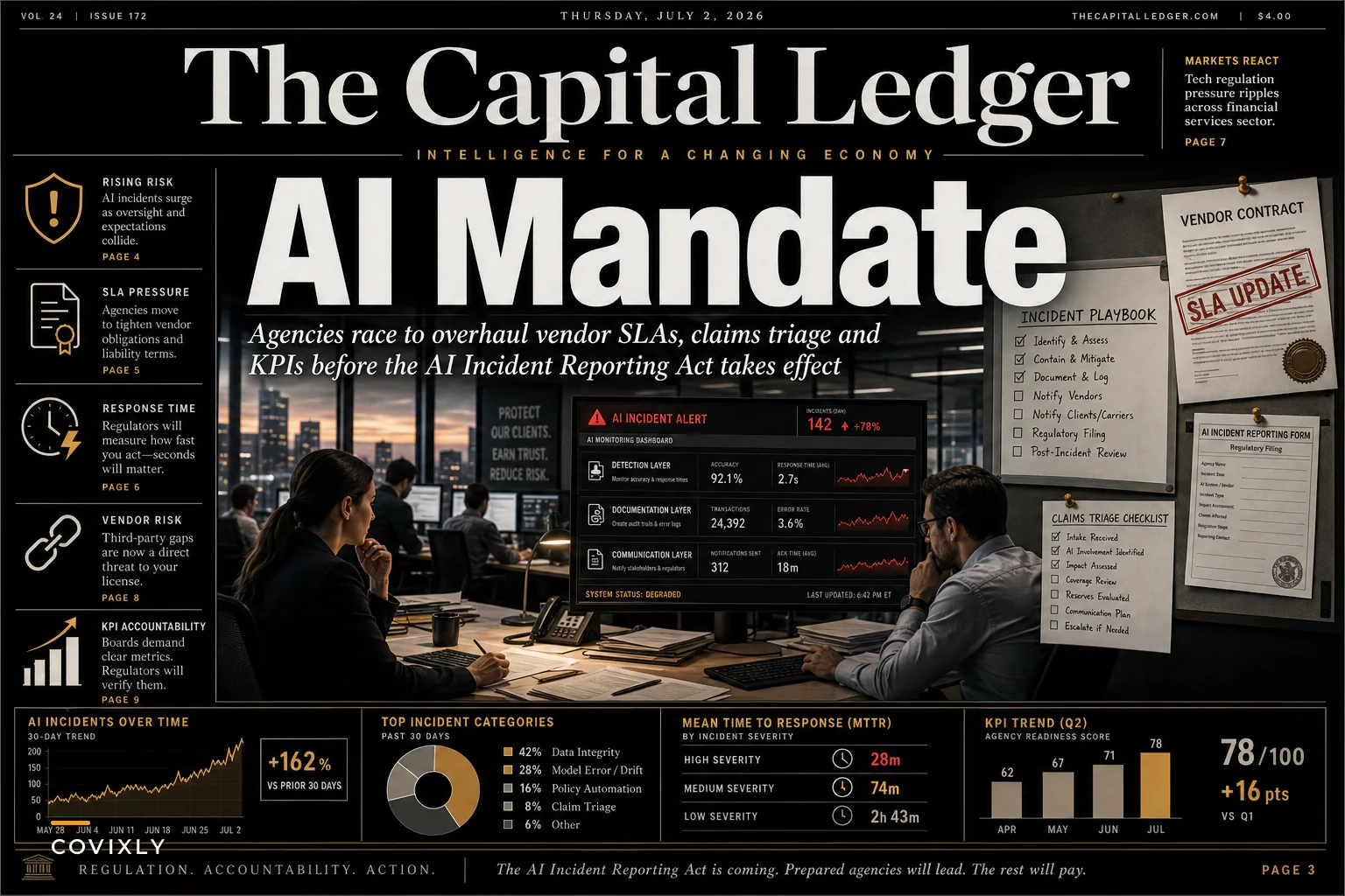 Preparing Your Agency for the AI Incident Reporting Act: Vendor Risk, Claims Triage and Compliance Steps