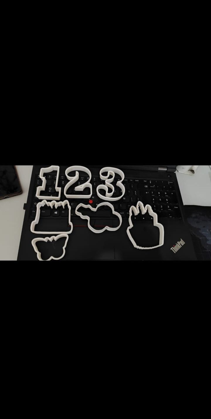 Impresión cortadores de galletas 