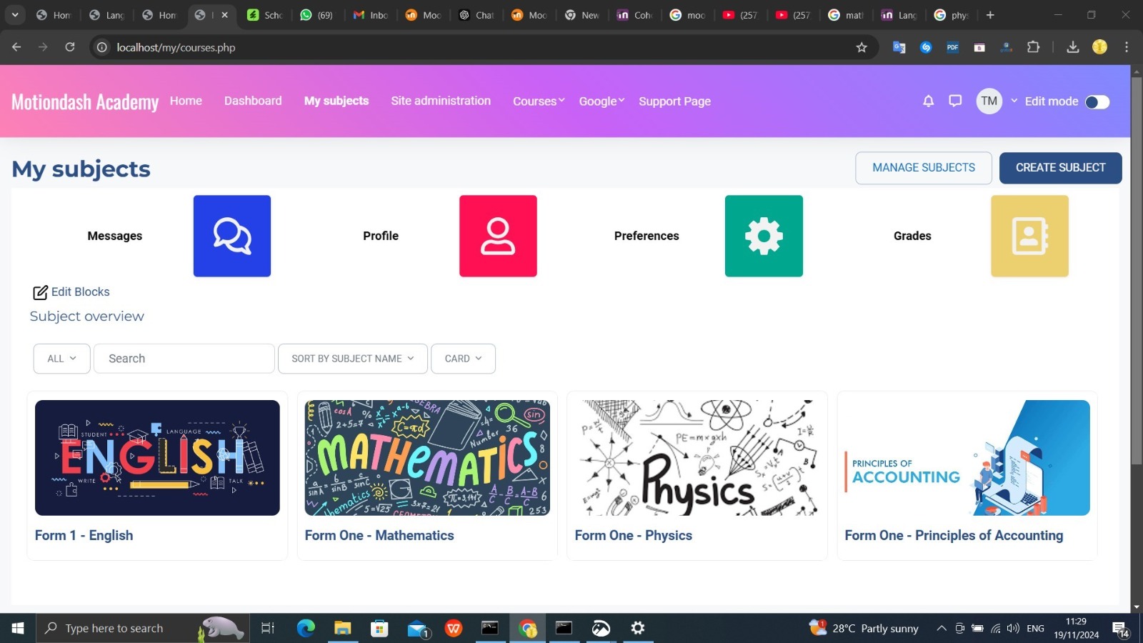 eLearning Platform for Schools Banner