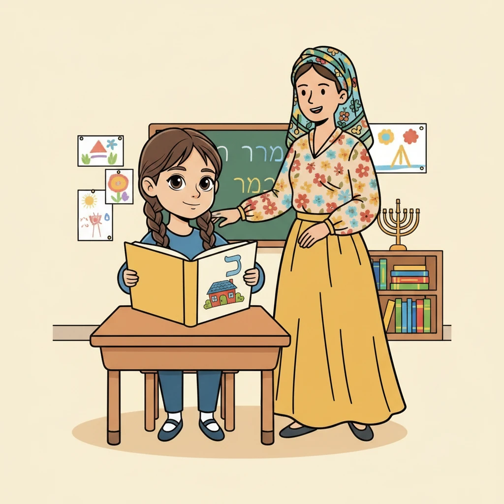 כריכת הספר רות לומדת לקרוא