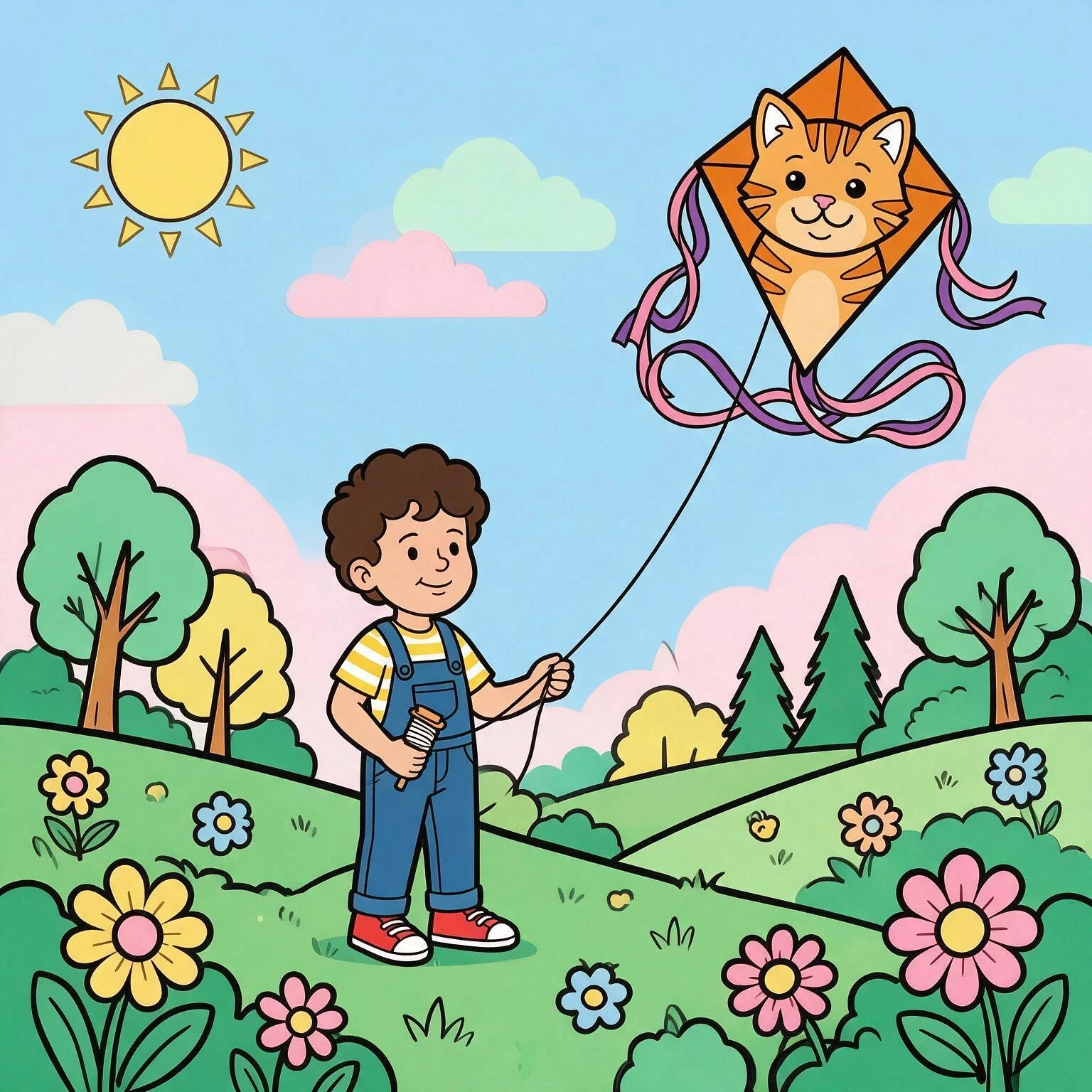 החתלתול האבוד — איור לעמוד 1
