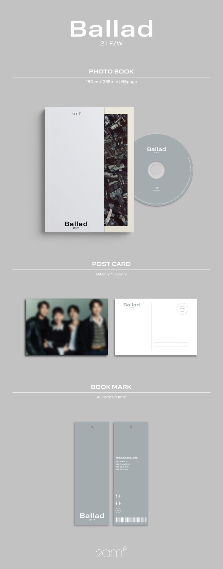 2AM Ballad 21 F/W