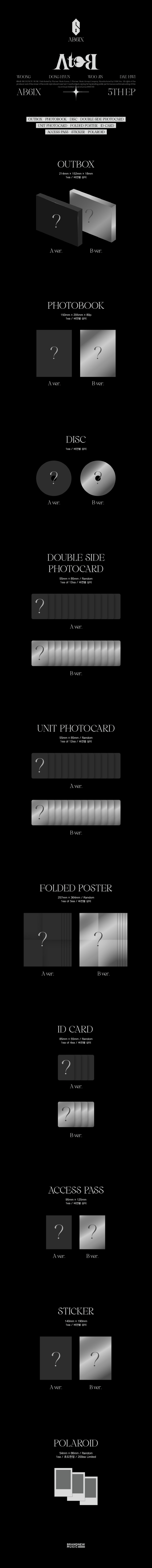 AB6IX 5TH EP A to B B ver