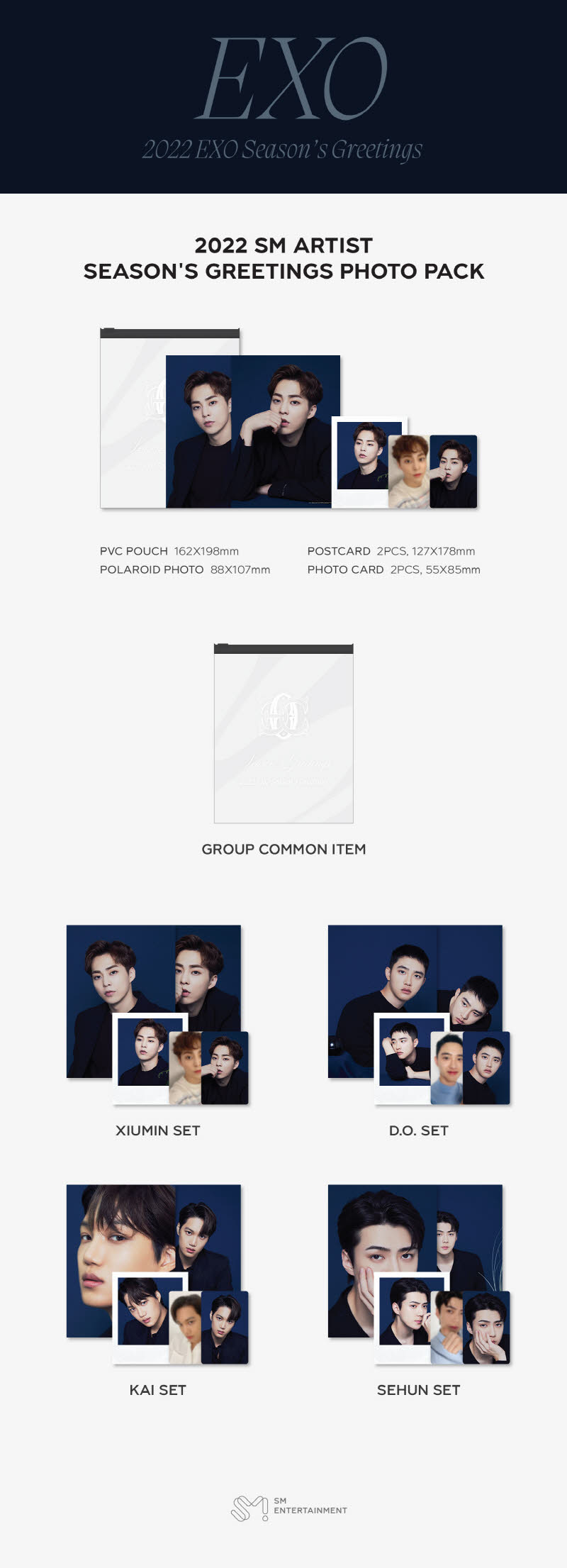 EXO - 2022 SEASONS GREETINGS PHOTO PACK