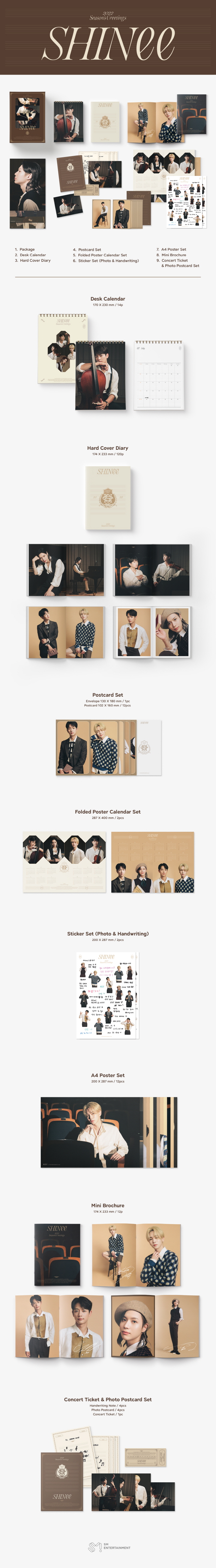 SHINee 2022 SHINee SEASONS GREETINGS