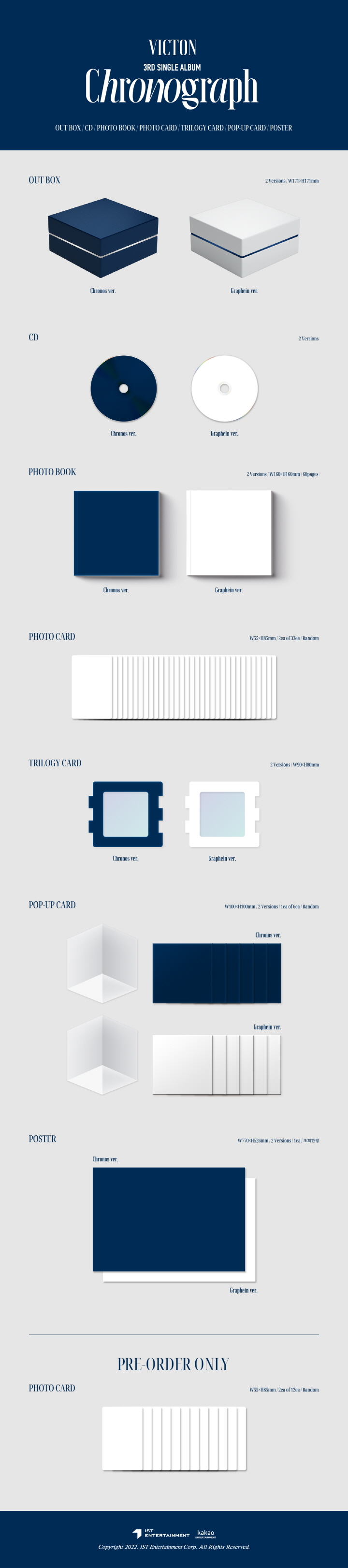 VICTON 3rd Single Chronograph Graphein ver