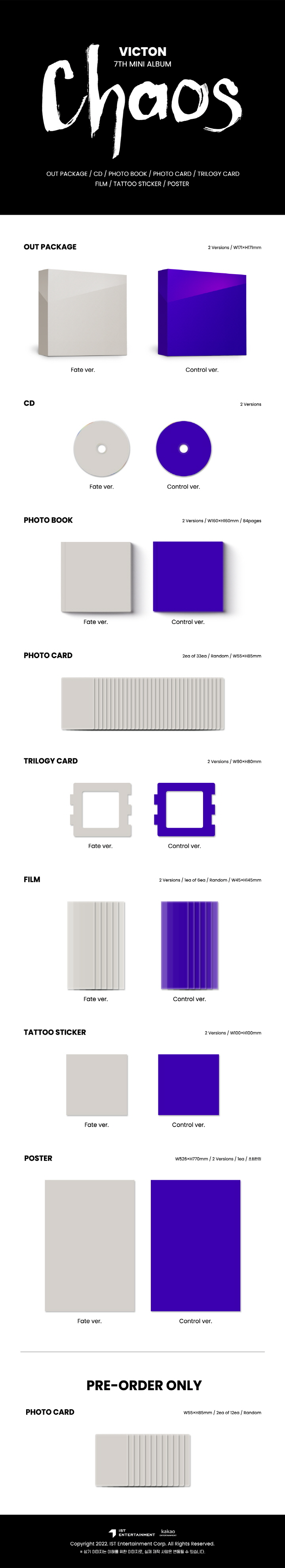 VICTON 7TH MINI Chaos Control ver