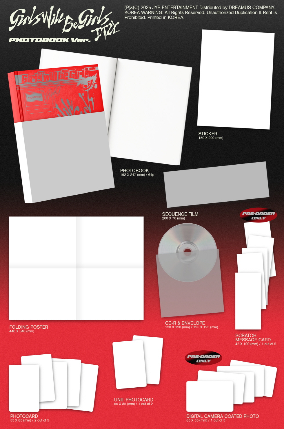 ITZY Girls Will Be Girls Photobook Ver
