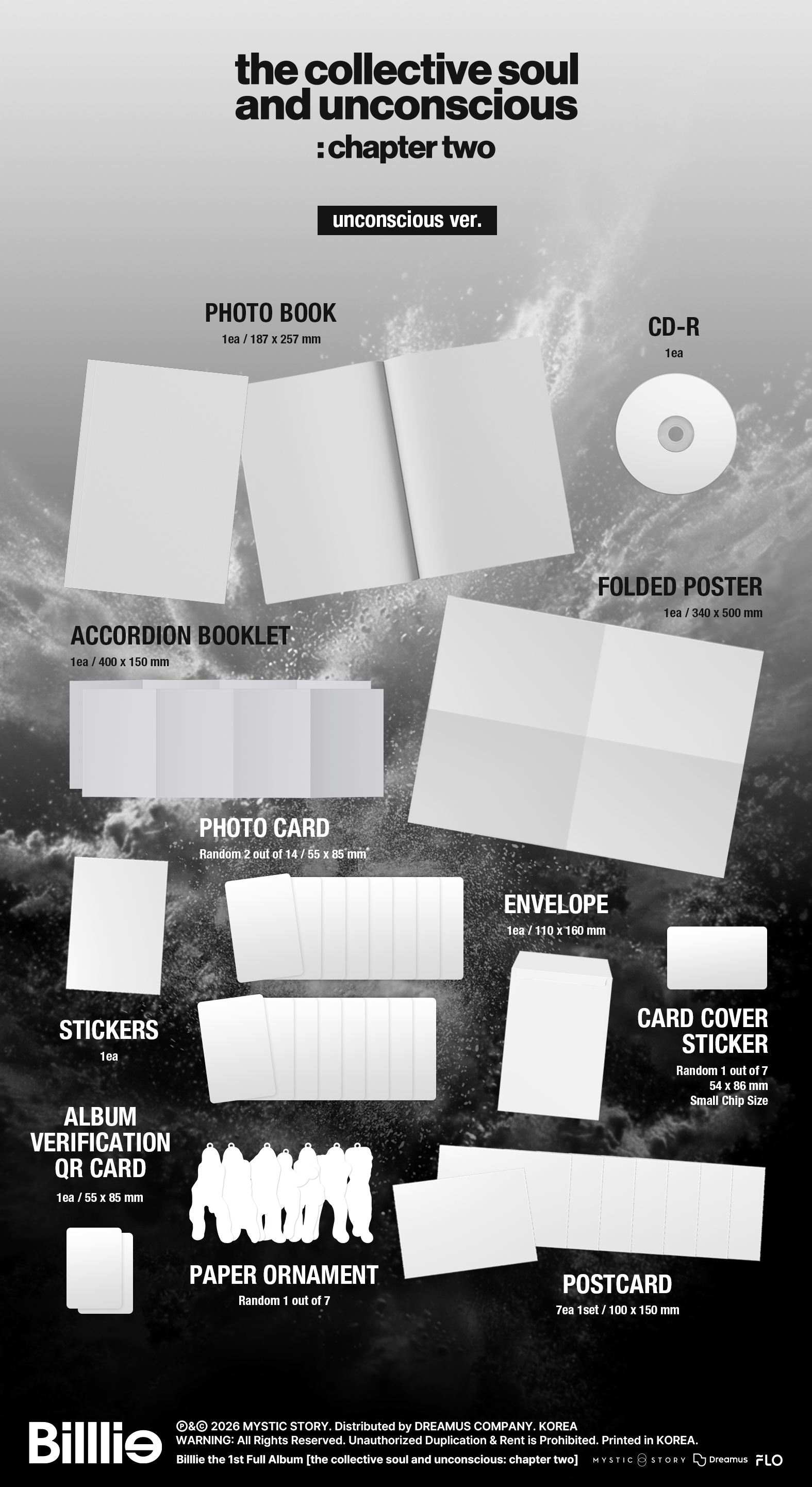 Billlie  1st Album the collective soul and unconscious chapter two unconscious ver