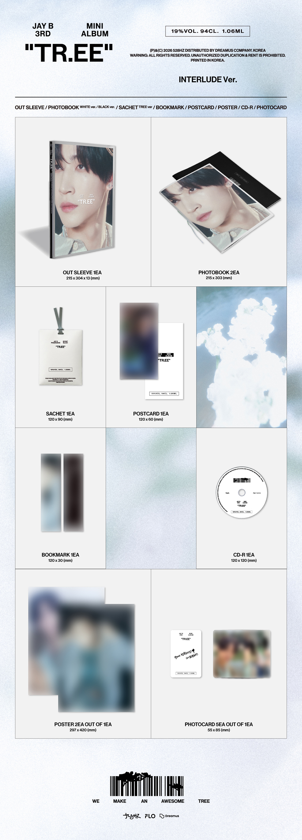 JAY B - 3RD MINI ALBUM [TR.EE] (INTERLUDE Version.)