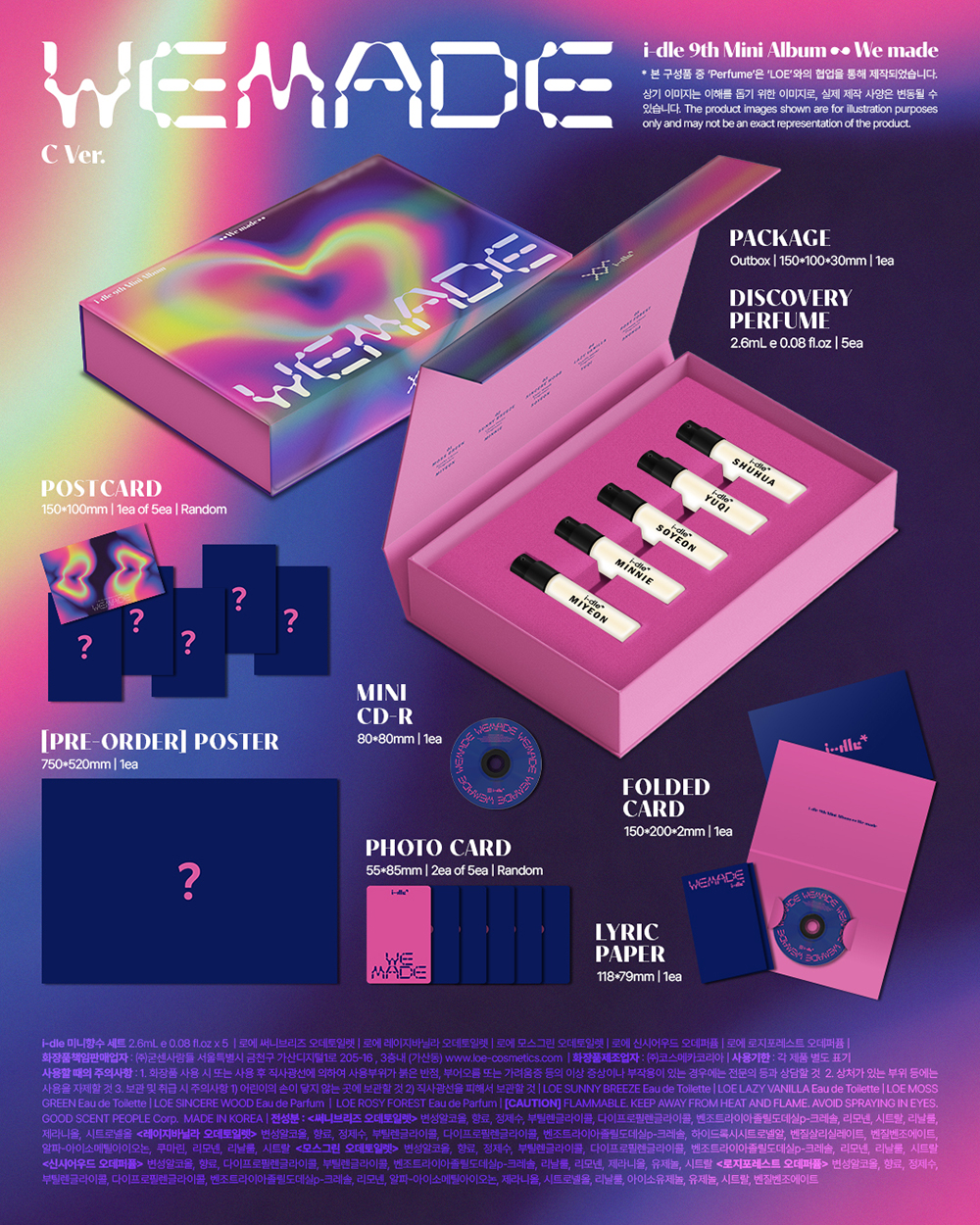 idle  9th Mini Album We made C Ver