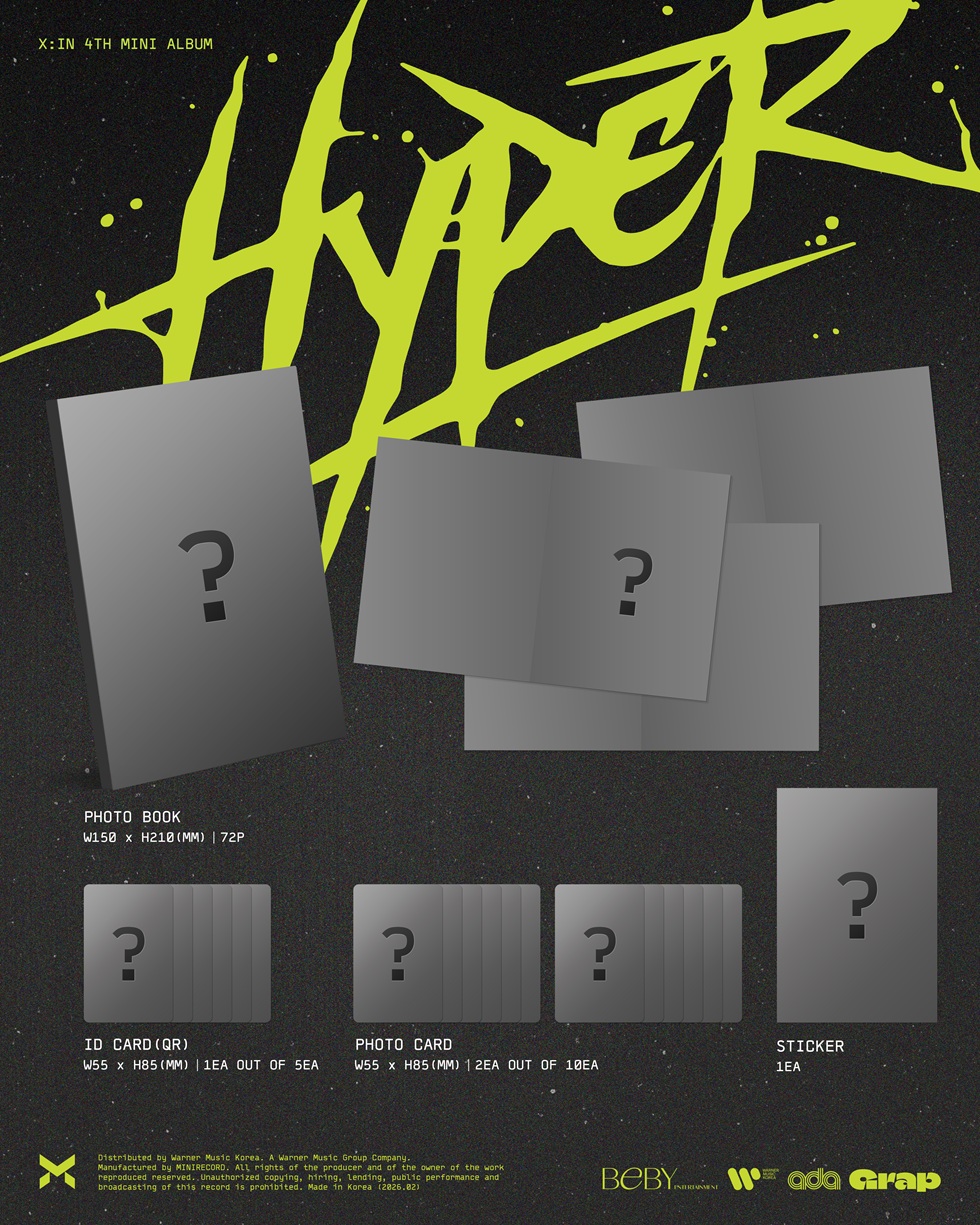 XIN  4TH MINI ALBUM Hyper Platform