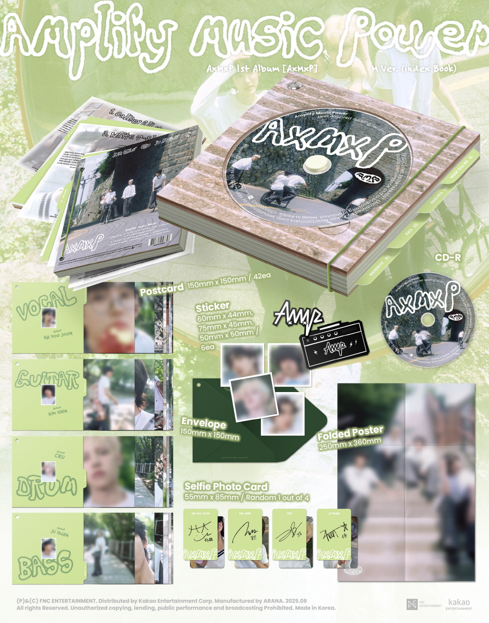 AxMxP  1ST ALBUM AXMXP M ver