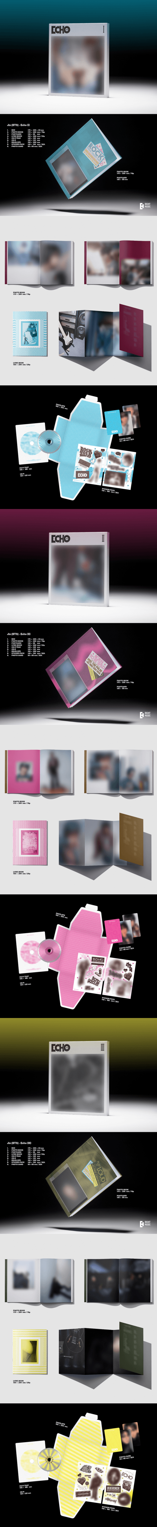 JIN BTS Echo | || ||| 3 Types Random Ver