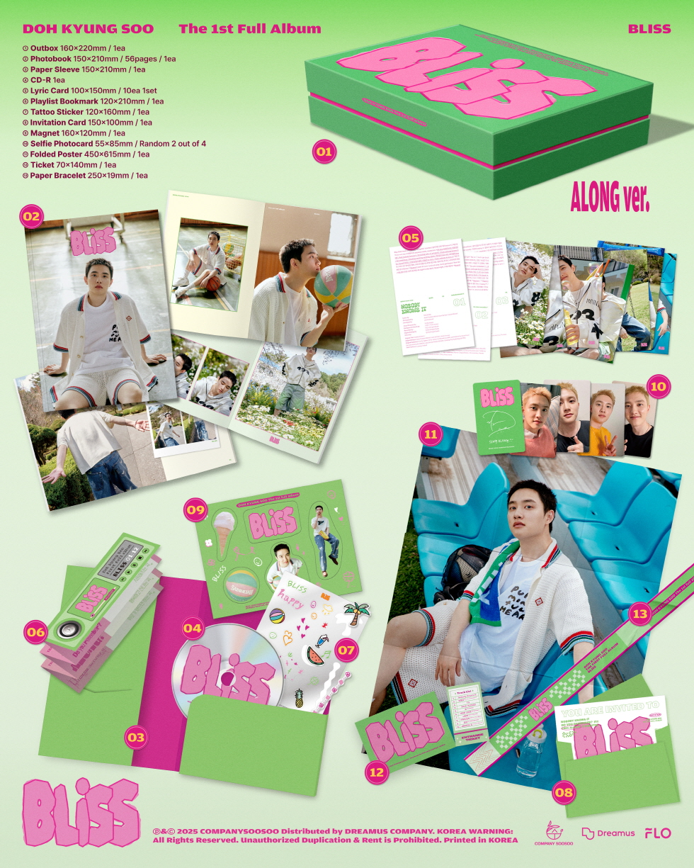 DOH KYUNG SOO The 1st Full Album ‘BLISS’ Along Ver