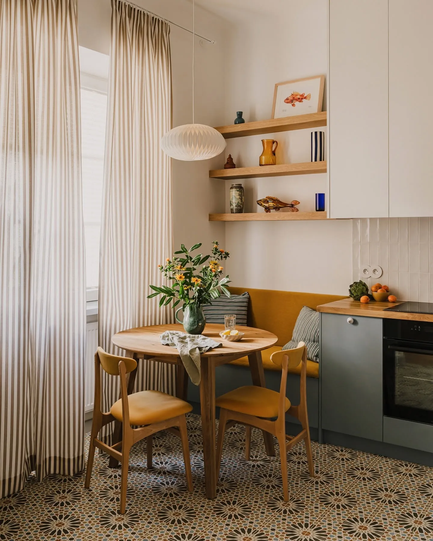 Warm Cute Kitchen
