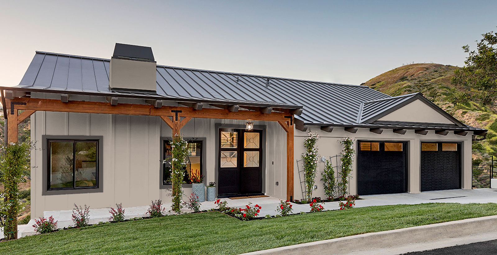 Rustic Home Exterior - Paint Collection
