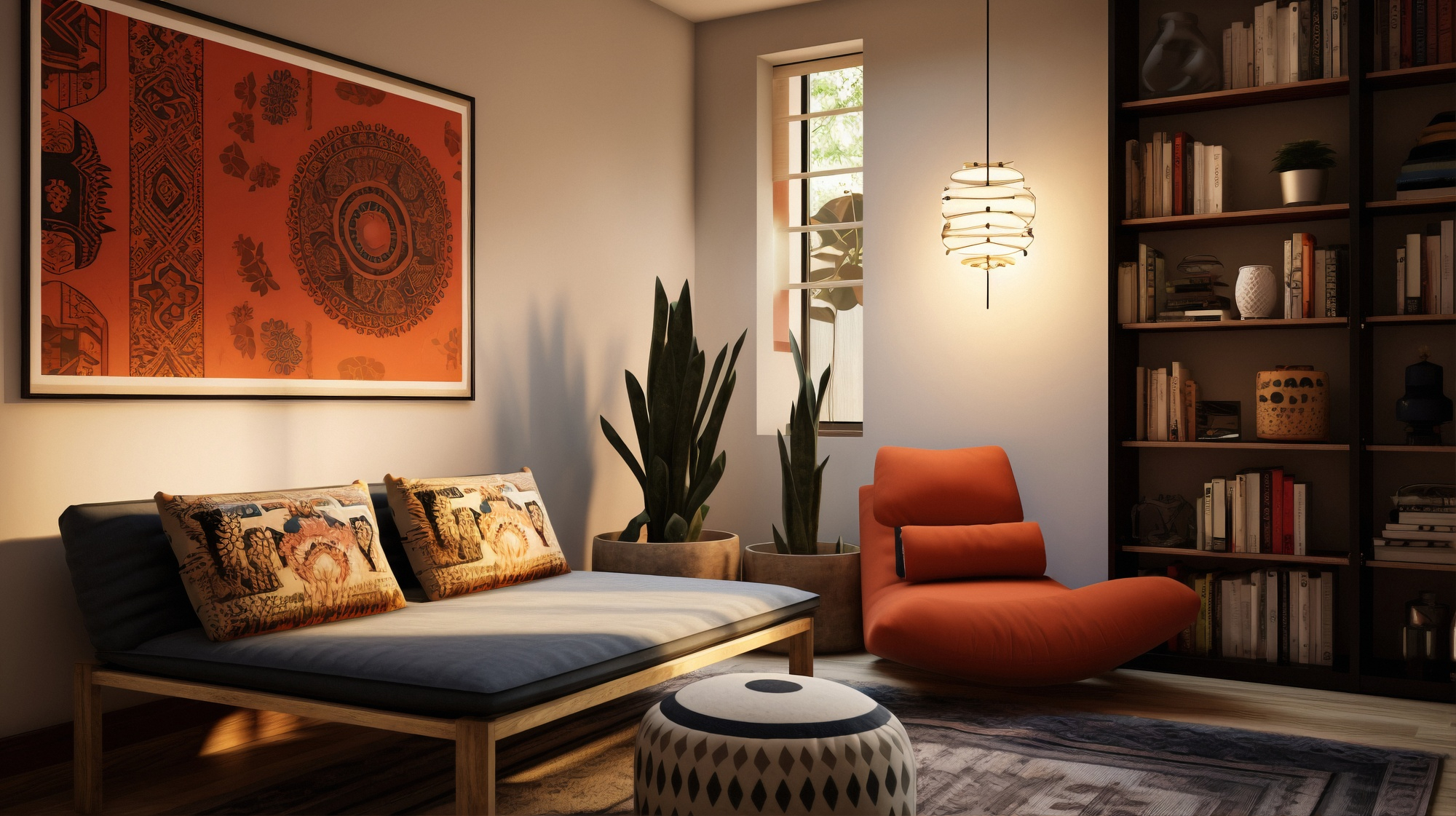 Elegant cozy furniture