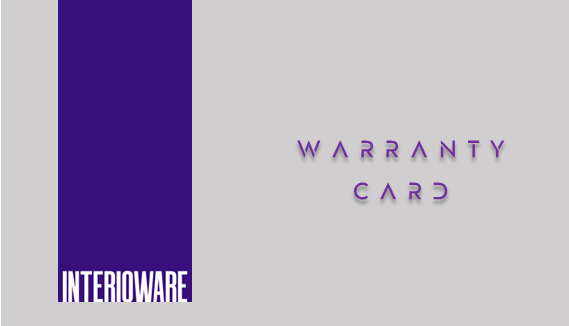 Warranty Card