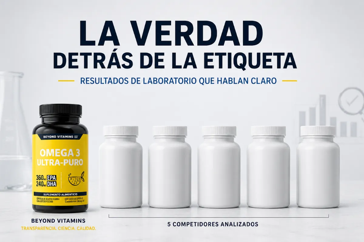El mito del Omega-3: ¿Qué estamos comprando realmente?